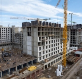 Ход строительства дома Литер 1, квартал 1.4 в ЖК Первое место -
