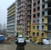Ход строительства дома 12.1, 12.2 в ЖК Зеленая Горка -