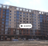 Ход строительства дома Литер 7, уч. 1642 в ЖК Парк Победы 2 -