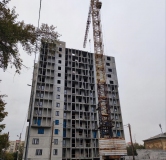 Ход строительства дома 90 в ЖК Геометрия Счастья -