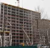 Ход строительства дома 29б, 3 этап, секция 9-11 в ЖК Заря -