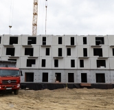 Ход строительства дома 1.6 в ЖК Никс Лайн на Ярославской -