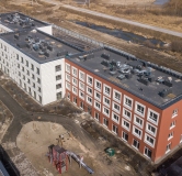 Ход строительства дома 244 в ЖК Скандиа. Квартал у озера -