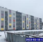 Ход строительства дома № 8 в ЖК Акварель -