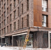 Ход строительства дома 105 в ЖК Кастура Таун -