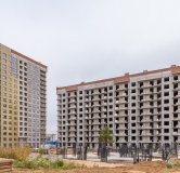 Ход строительства дома 1 в ЖК Artnova -