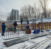 Ход строительства дома 2 в ЖК Ньютон. 745 -