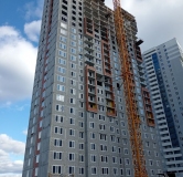 Ход строительства дома 6 в ЖК Уральский -