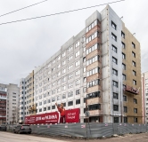 Ход строительства дома 1 в ЖК Дом на Разина -