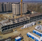 Ход строительства дома № 111Б-3 в ЖК Горячий -