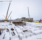 Ход строительства дома 4 в ЖК Пулково Лейк (Пулково Lake) -