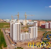 Ход строительства дома 10 в Микрорайон Нанжуль-Солнечный -