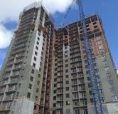 Ход строительства дома 1 в ЖК Расцветай на Дуси Ковальчук -