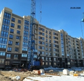 Ход строительства дома № 2, 1 этап в ЖК Ботаника Парк -