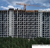 Ход строительства дома 12 (ГП-2) в ЖК Меридиан Слобода -