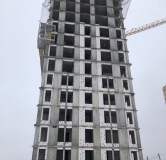 Ход строительства дома поз. 1 в ЖК Платон Парк -