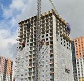 Ход строительства дома 8 в ЖК Космос -