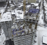 Ход строительства дома 4 в ЖК Бодровский -
