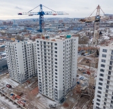 Ход строительства дома 5.2 (2 этап) в ЖК Классика -