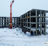 Ход строительства дома 2.1 в ЖК Рязанка Грин -