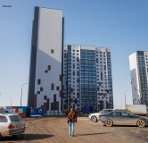 Ход строительства дома 1, секции А,Б,В в ЖК Новая Дема -