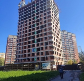 Ход строительства дома 1 в ЖК Эдельвейс -