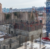 Ход строительства дома 5/1, 1 этап в ЖК Вита-парк -