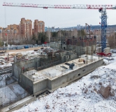 Ход строительства дома 5/1, 1 этап в ЖК Вита-парк -