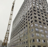 Ход строительства дома 2 в ЖК Лугометрия -