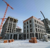 Ход строительства дома 6 к2, ГП-12 (2 этап) в ЖК Айвазовский (Айвазовский City) -