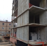 Ход строительства дома 42, корпус 2 (1 этап) в ЖК Комсомольский -