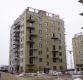 Ход строительства дома Корпус 3, 1 этап в ЖК Соседи -