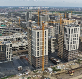 Ход строительства дома Литер 4, 1 очередь в ЖК Народные Кварталы -
