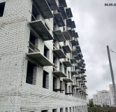 Ход строительства дома 1 в ЖК Гагарин Парк -