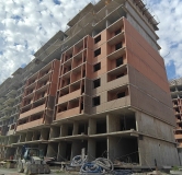 Ход строительства дома литер 3, 6 этап в ЖК Кутузовский -