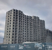 Ход строительства дома 75 в ЖК Радужные дворы -