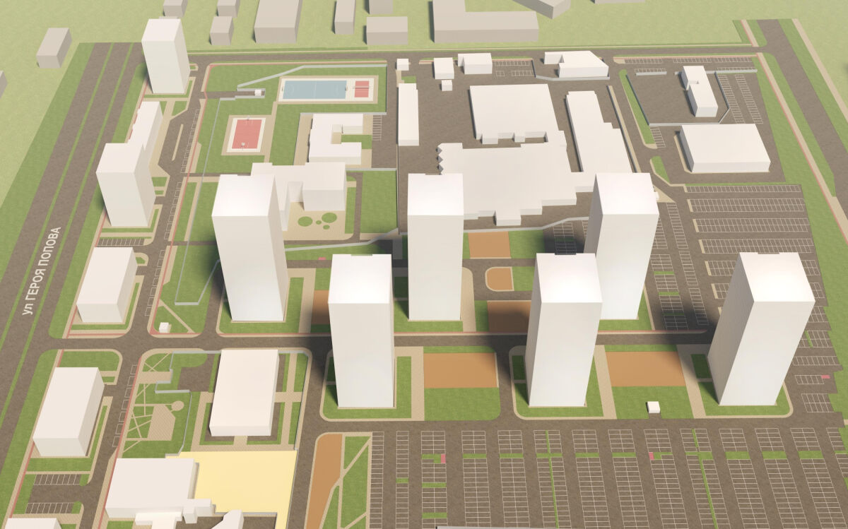 Жилой комплекс в границах улиц Героя Попова и Суздальской в Ленинском районе - фото 2