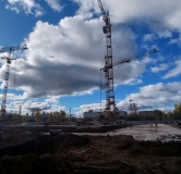 Ход строительства дома 4б в ЖК Причал -