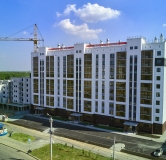 Ход строительства дома 1.1, 1 этап в ЖК Солнечный -