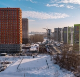 Ход строительства дома 19, секции 2-5 в ЖК Ясный Берег -