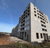 Ход строительства дома литера 1 в ЖК Атмосфера -