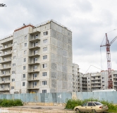Ход строительства дома 12 в ЖК Медовый -
