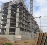 Ход строительства дома Позиция 4.1 в ЖК Октябрь парк -