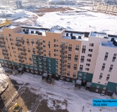 Ход строительства дома 4 в Микpopaйoн  Преображенский -