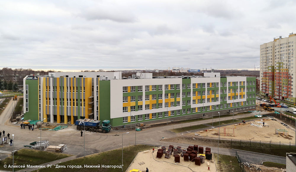 Новую школу в ЖК «Цветы» вводят в эксплуатацию в Нижнем Новгороде - фото 1