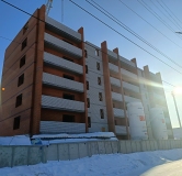Ход строительства дома 4 в ЖД По ул. Томская -