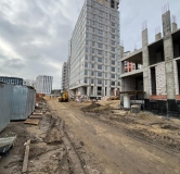 Ход строительства дома 52/5 (2 этап) в ЖК Ключи-клаб (Ключи CLUB) -