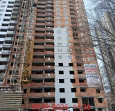 Ход строительства дома № 2, 3 в ЖК Садовая -