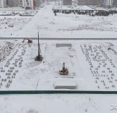 Ход строительства дома 34 (ГП-2) в ЖК Скандиа. Квартал у Леса -