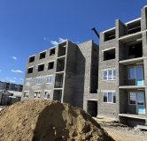 Ход строительства дома 20а, корпус 1 в ЖК Изумрудный -